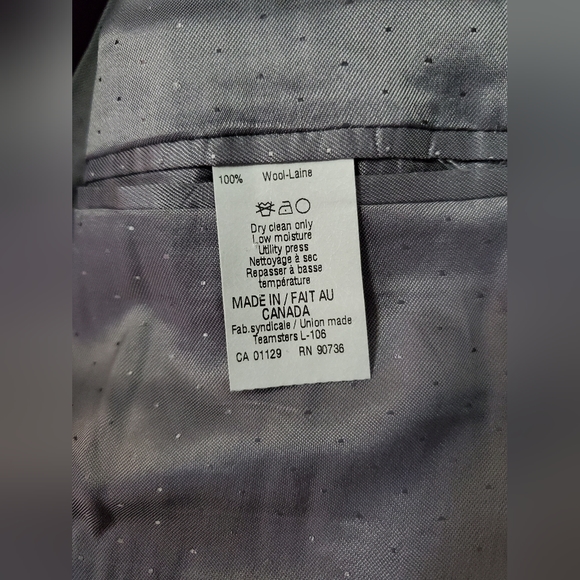 Brand New 2 Piece Calvin Klein Mens Dress Suit Setπ€ - Picture 4 of 6